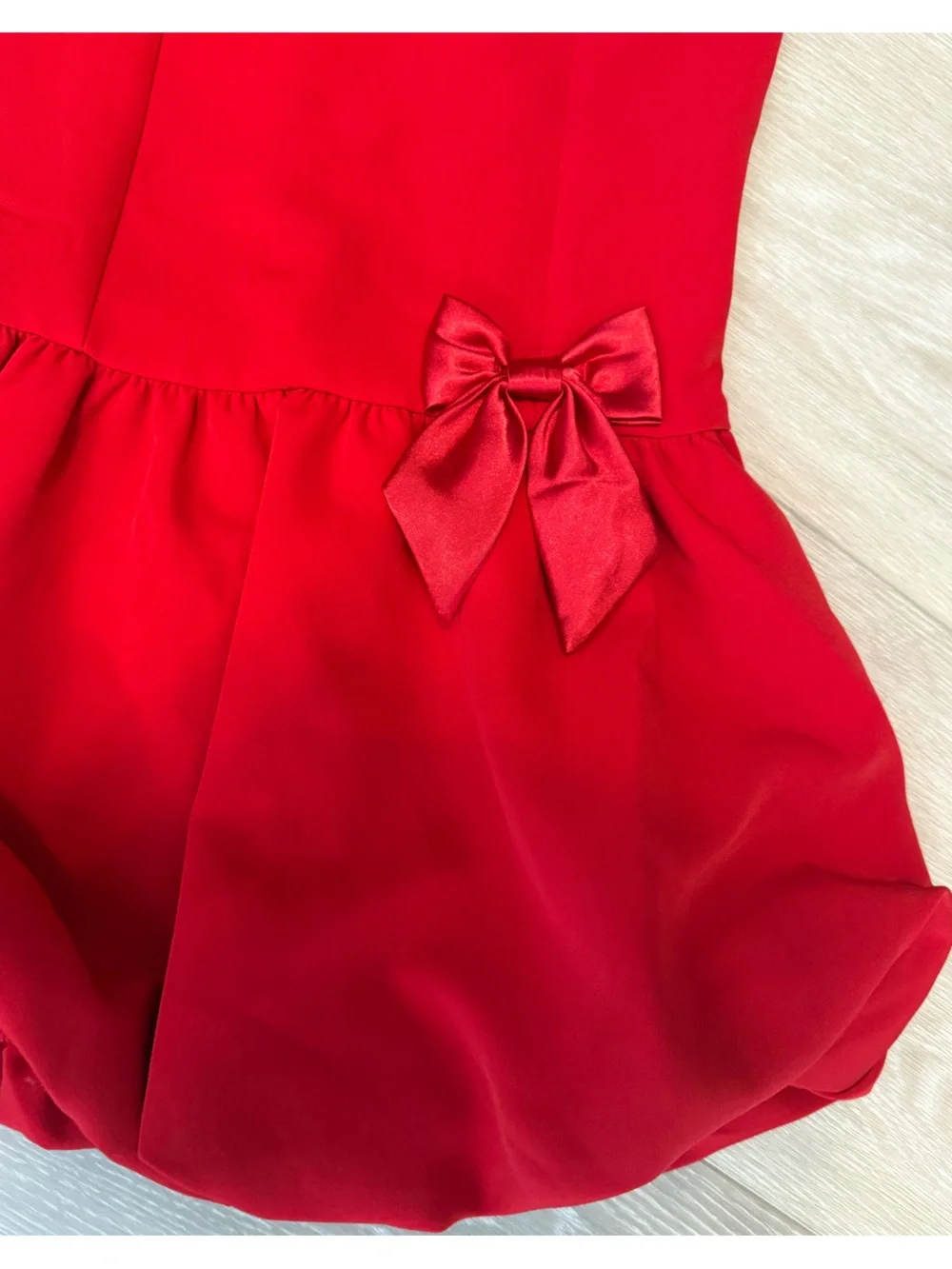 abercrombie kids Bright Red Girls Dress NWT